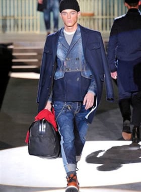 Coleção masculina da Dsquared