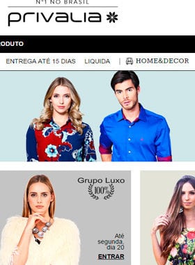 Privalia ganha espaço no Brasil