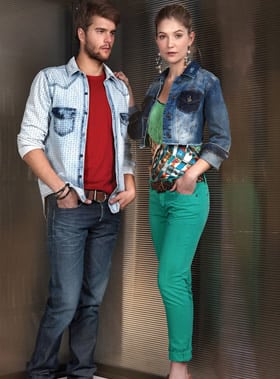 Santanense lança denim leve
