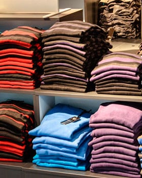 Preço dos produtos de moda caem no atacado