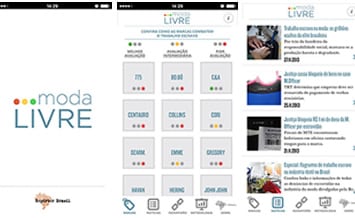 Aplicativo monitora trabalho justo em marcas de moda